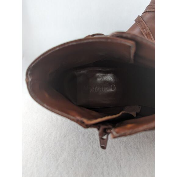 Michelle D Heeled Ankle Boots Size 9 Zipper  but For low Instep..2 - Picture 8 of 8